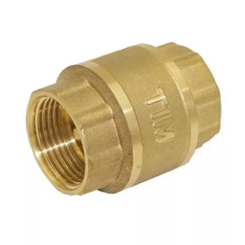 Изображение Обратный клапан с латунным штоком, 11/2"г/г (стандарт) JH-1014std TIM
