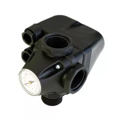 Изображение Реле давления со встроенным манометром (1,4-2,8 bar, класс IP-54) ;1" PS-04A TIM