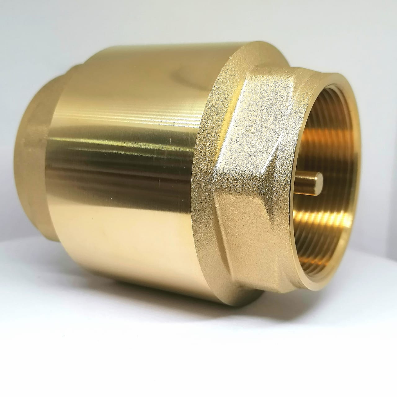 Изображение Обратный клапан с латунным штоком, 11/4"г/г (усиленный) JH-1013 TIM