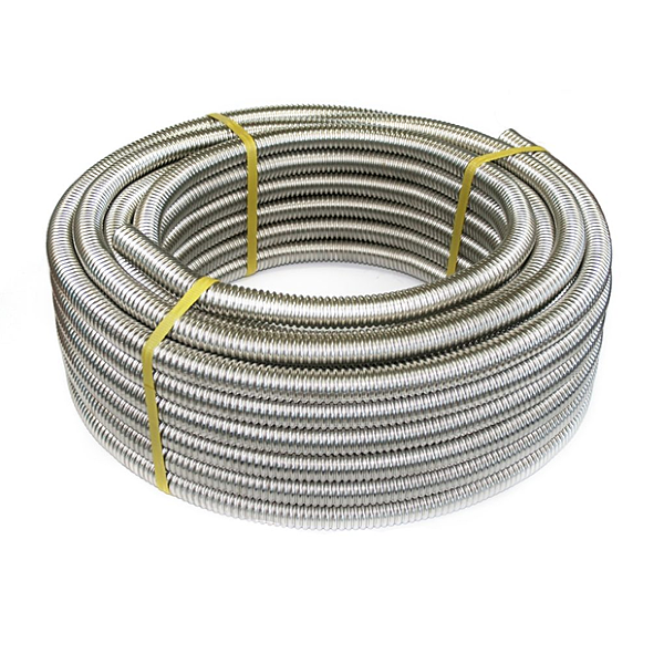 Изображение Труба гофрированная из нержавеющей стали SS304 25А , отожженная (30M) ZEISSLER ZTI.600.304.2530