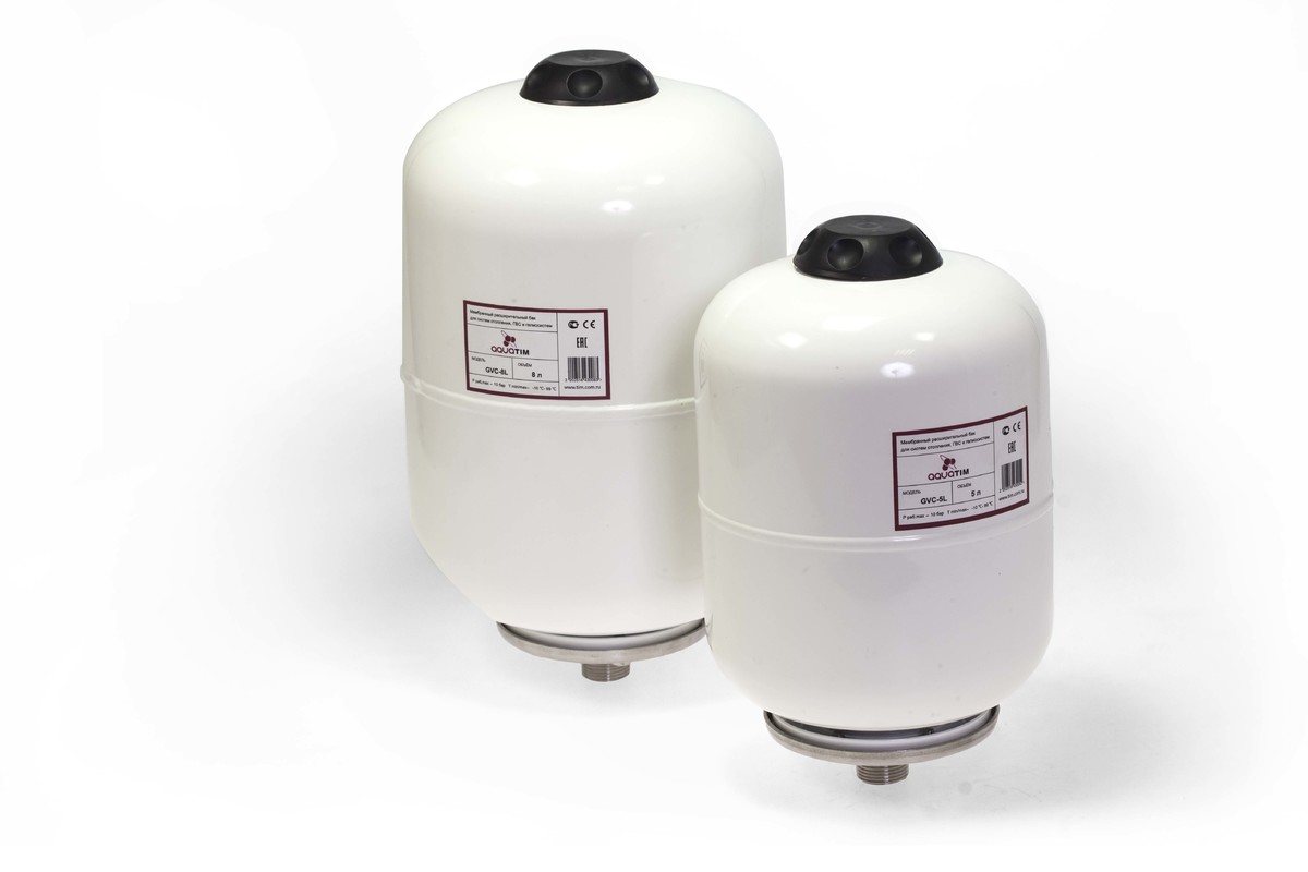 Изображение Расширительный бак для ГВС (белый)  вертикальный 24 л GVC-24L TIM